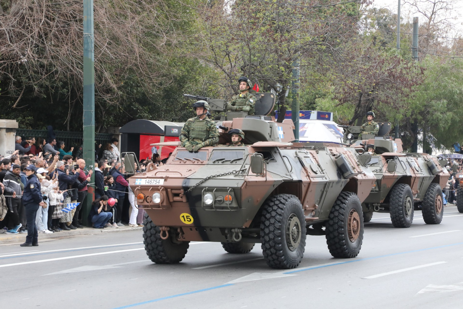 Το τεθωρακισμένο που έκλεψε τις εντυπώσεις στην παρέλαση της 25ης Μαρτίου