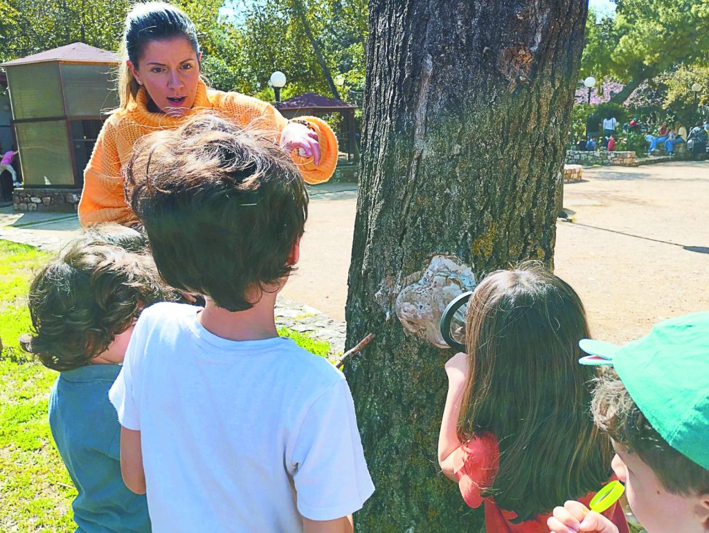Μάθημα στο ύπαιθρο για ενεργούς πολίτες