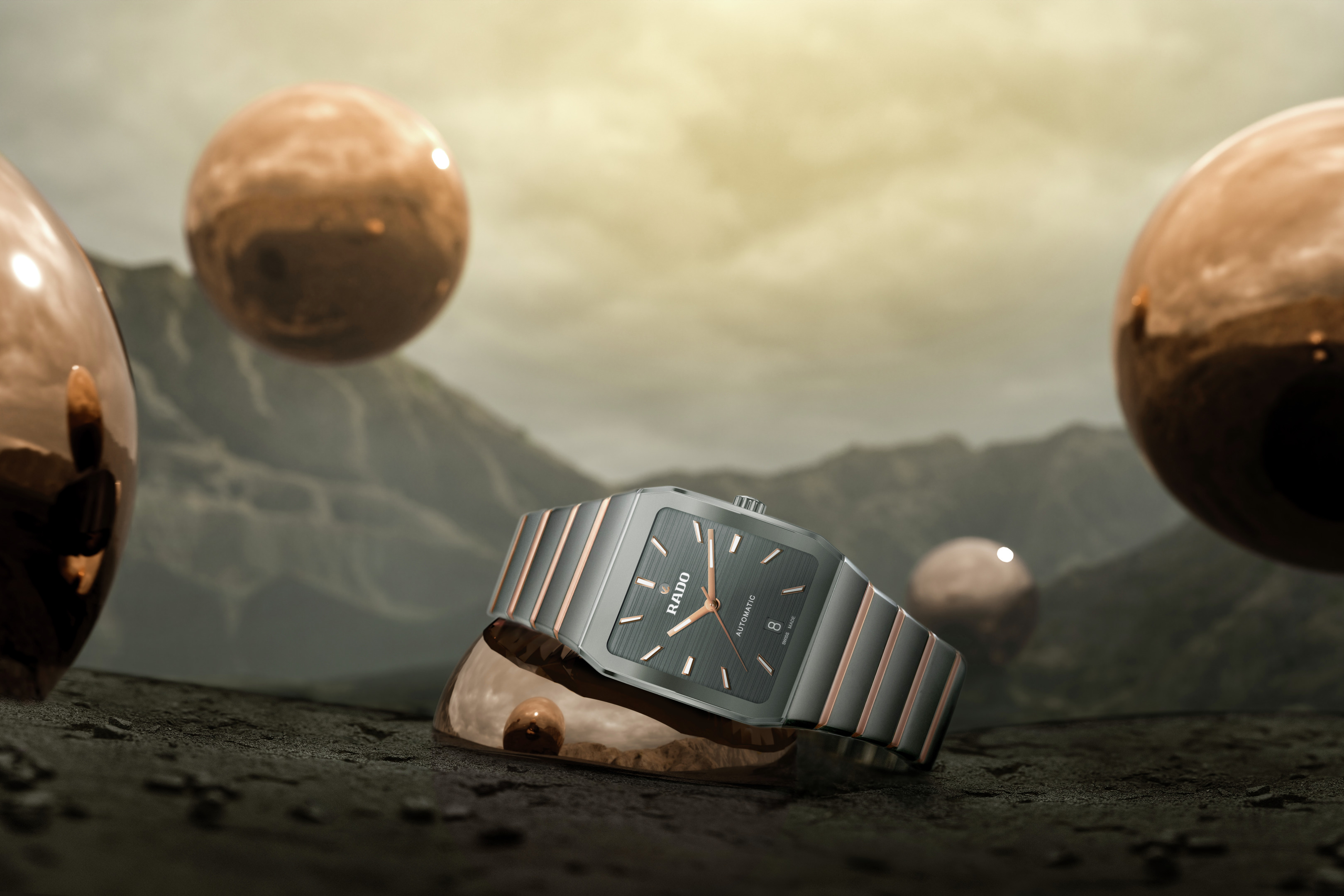Rado Anatom με Μπρασελέ από High-Tech Ceramic