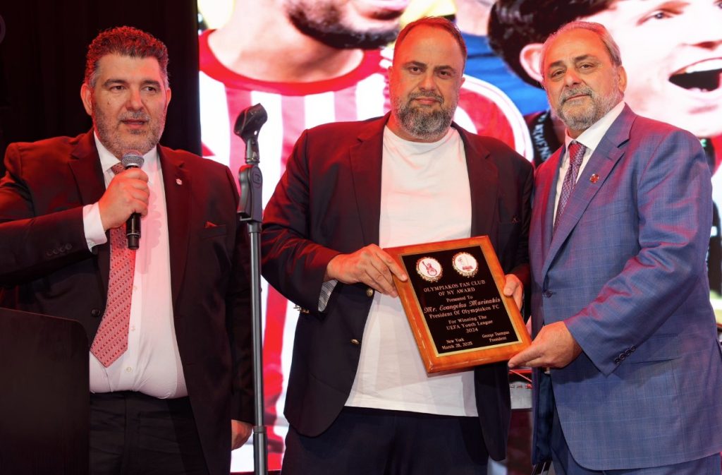 Βαγγέλης Μαρινάκης στη Νέα Υόρκη – «Πρωταγωνιστούμε σε όλη την Ευρώπη παίρνοντας τίτλους»