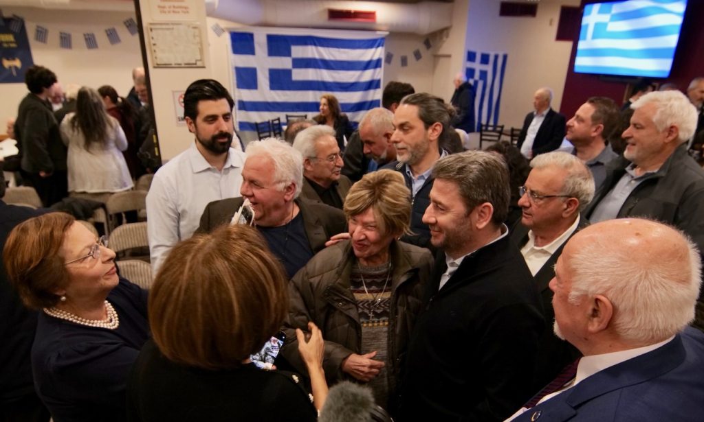 Ανδρουλάκης στην Αστόρια: Η Ελλάδα πρέπει να γίνει κανονικό ευρωπαϊκό κράτος