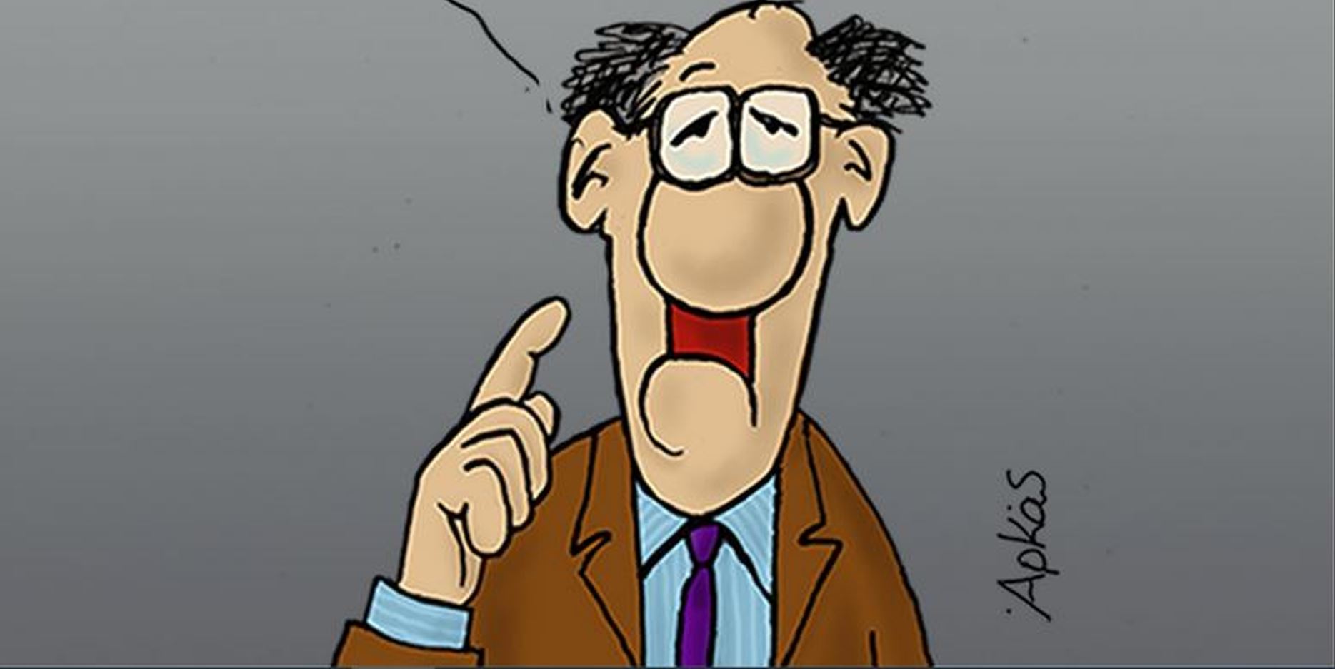 Ο Αρκάς και η «Καλημέρα» με το απόφθεγμα του Αβραάμ Λίνκολν και την Ελλάδα