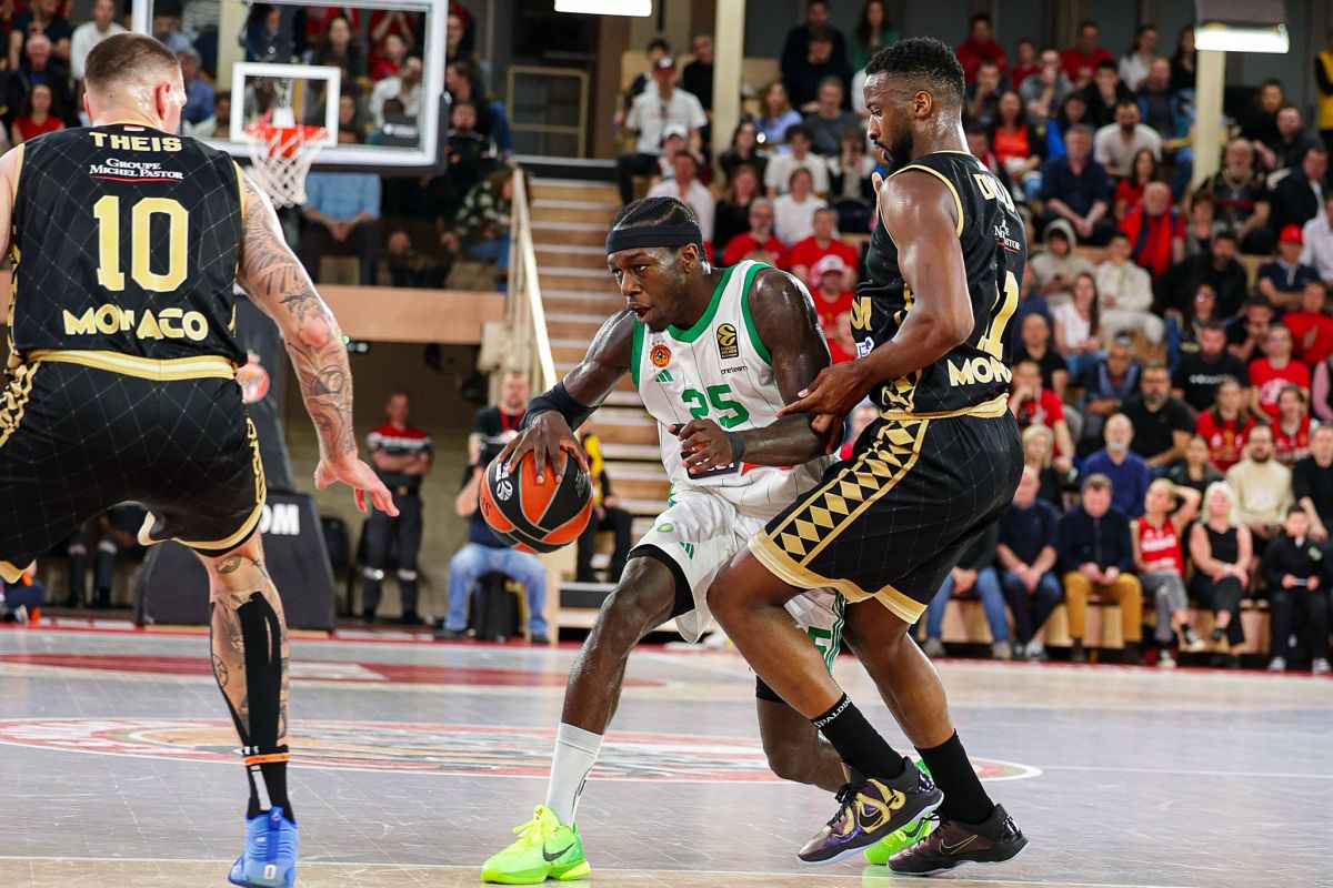 Μονακό-Παναθηναϊκός 76-88: Πλεονέκτημα με γίγαντα Ναν