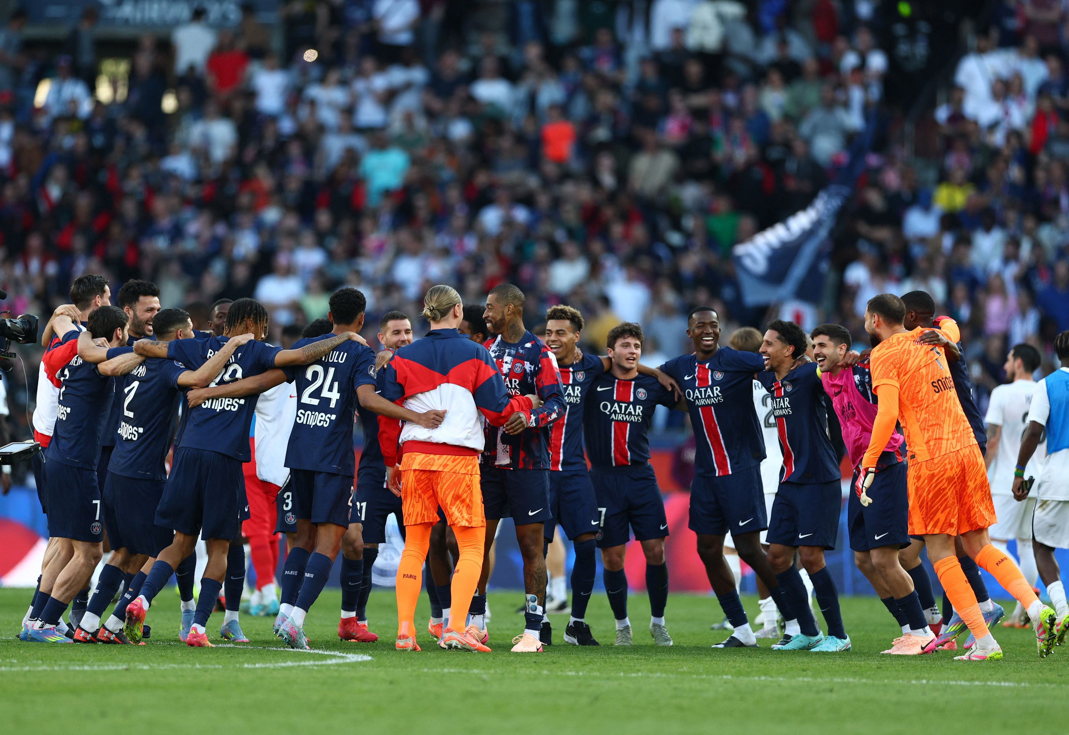 Πρωταθλήτρια Γαλλίας η Παρί Σεν Ζερμέν