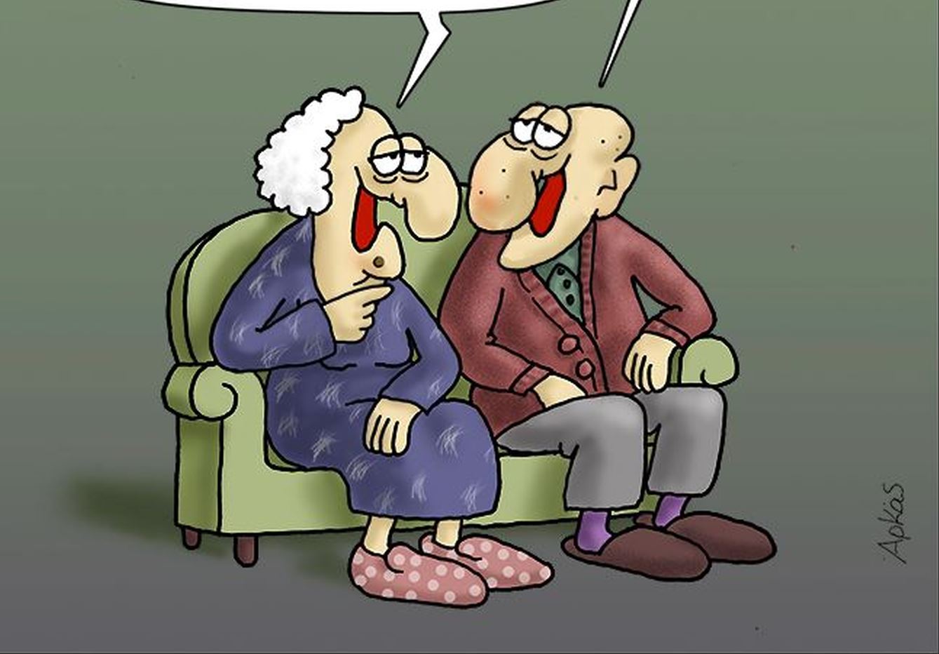 Αρκάς: Η σαρκαστική Κυριακάτικη «Καλημέρα» με το ηλικιωμένο ζευγάρι