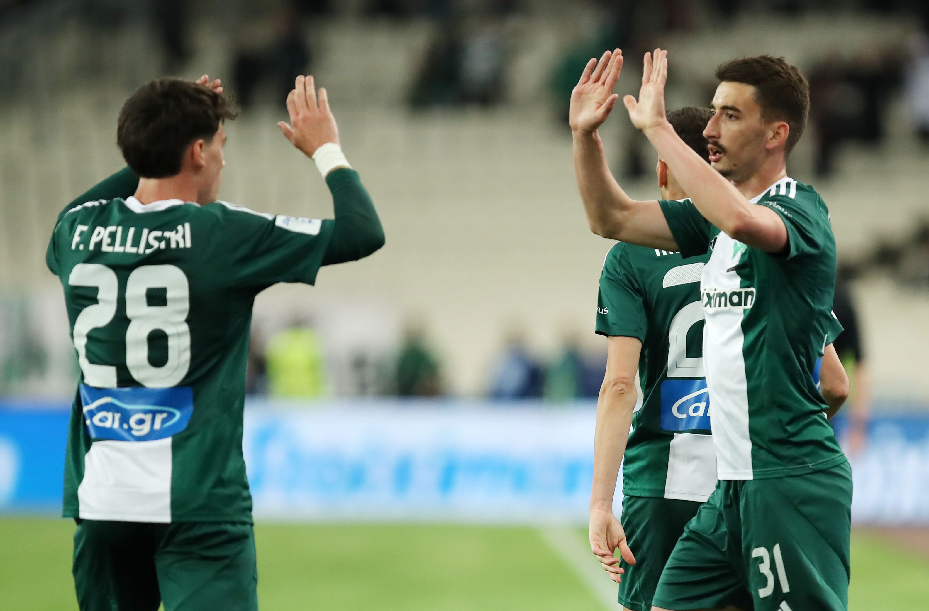 Παναθηναϊκός – ΑΕΚ 3-1: «Φωτιά» στη μάχη της 2ης θέσης