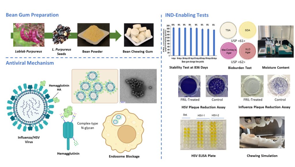 Αντι-ιική τσίχλα βάζει «φρένο» στη μετάδοση της γρίπης και του έρπητα