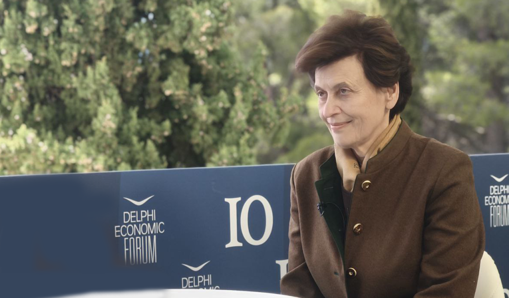 Ινώ Αφεντούλη (ΙΔΙΣ) στο Delphi Economic Forum X 2025:  Χρειάζεται πολυεθνική λύση για την Ανατολική Μεσόγειο