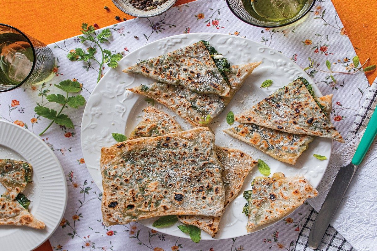 Τσαΐτια, οι παραδοσιακές χορτόπιτες της Μονεμβασιάς