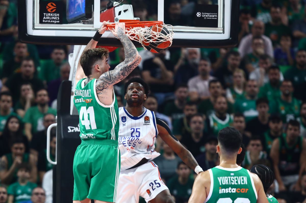 Παναθηναϊκός-Εφές 87-83: Πρώτο βήμα για το Final-4 από τους «πράσινους»