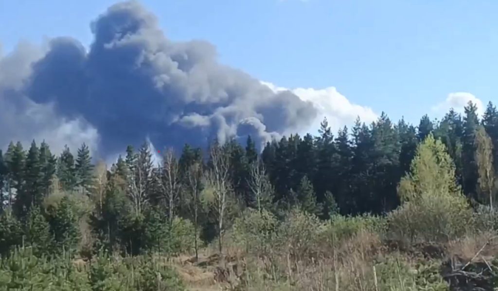 Ρωσία: Τουλάχιστον τέσσερις τραυματίες από την έκρηξη σε αποθήκη πυρομαχικών