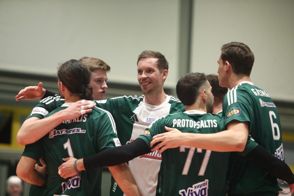 Παναθηναϊκός – Ολυμπιακός 3-2: Πρωταθλητές στο βόλεϊ ανδρών οι πράσινοι