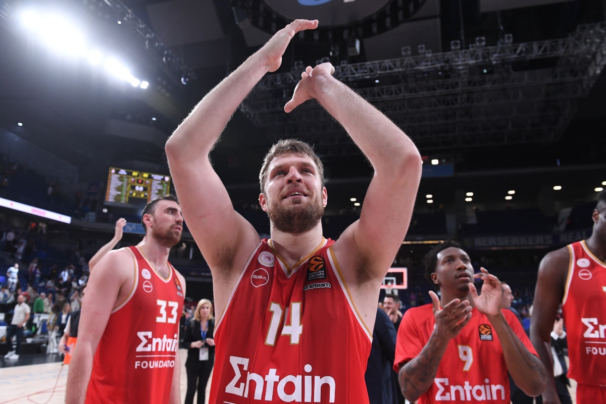 Euroleague Playoffs: MVP ο Σάσα Βεζένκοφ