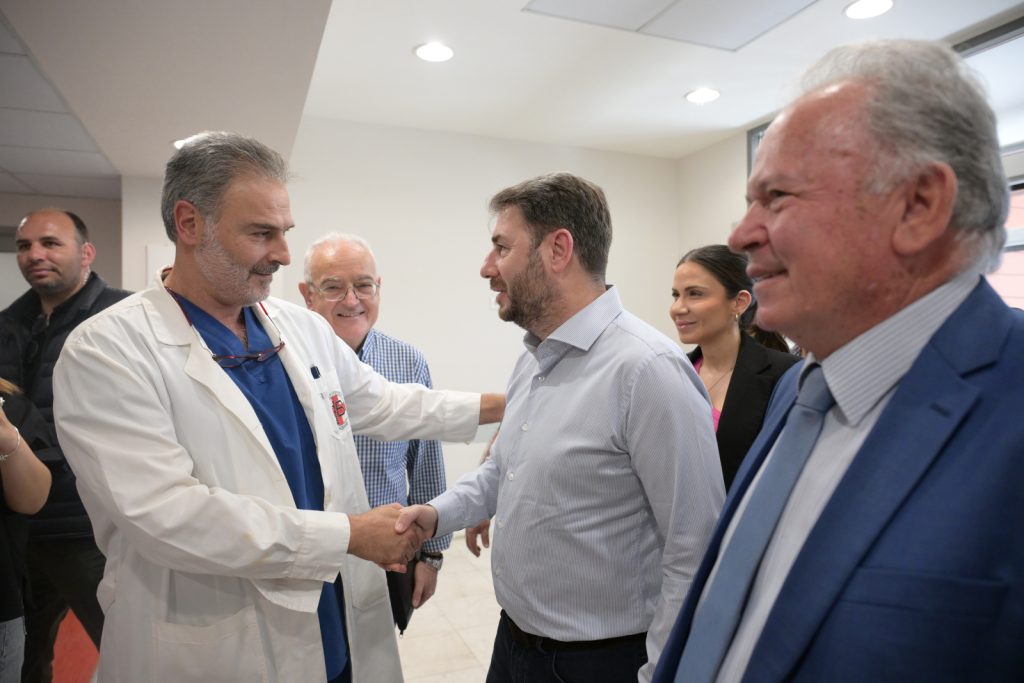 Νίκος Ανδρουλάκης από Ηράκλειο: «Στοίχημα μας η αναγέννηση του Εθνικού Συστήματος Υγείας»