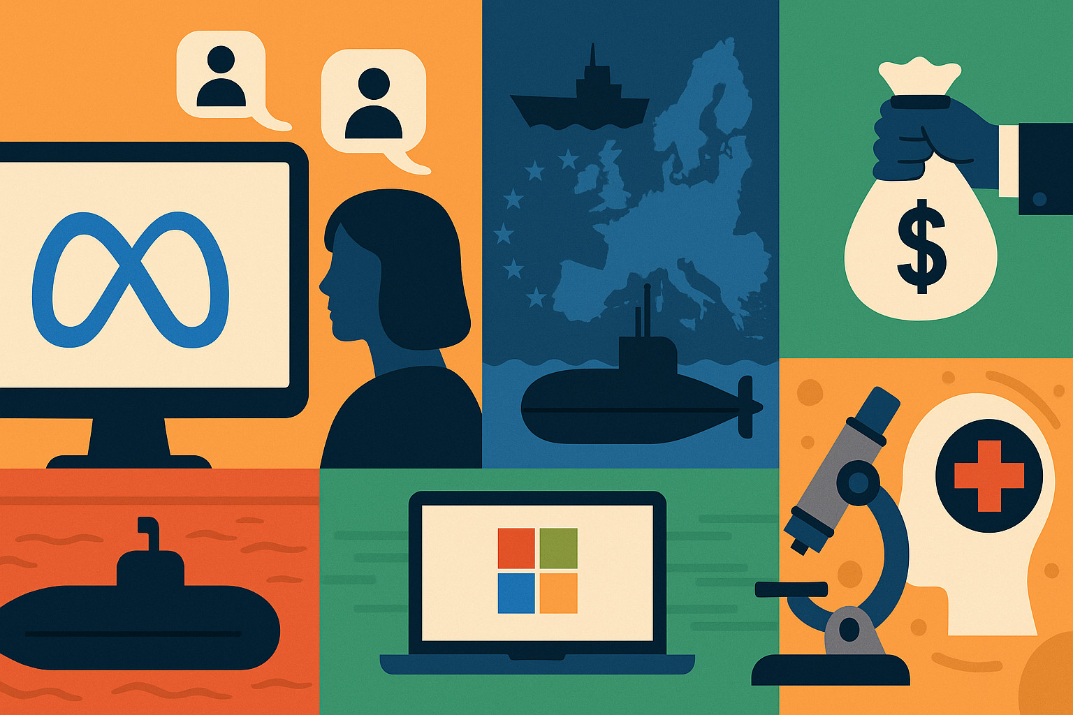 AI² – Οι Τεχνολογικές Ειδήσεις της Ημέρας: Από τη συλλογή δεδομένων της Meta ως τα υποβρύχια της Ευρώπης και τις διαγνώσεις καρκίνου