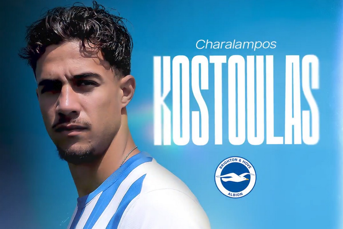 Ολυμπιακός: Ο Κωστούλας ανακοινώθηκε από την Μπράιτον και έγινε η ακριβότερη μεταγραφή Έλληνα