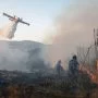 Εύβοια: Φωτιά στο Μηλάκι, εναέρια και 112