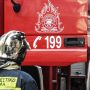 Φωτιά στους Αγίους Θεοδώρους – Κλειστή η δεξιά λωρίδα της Εθνικής οδού προς Αθήνα