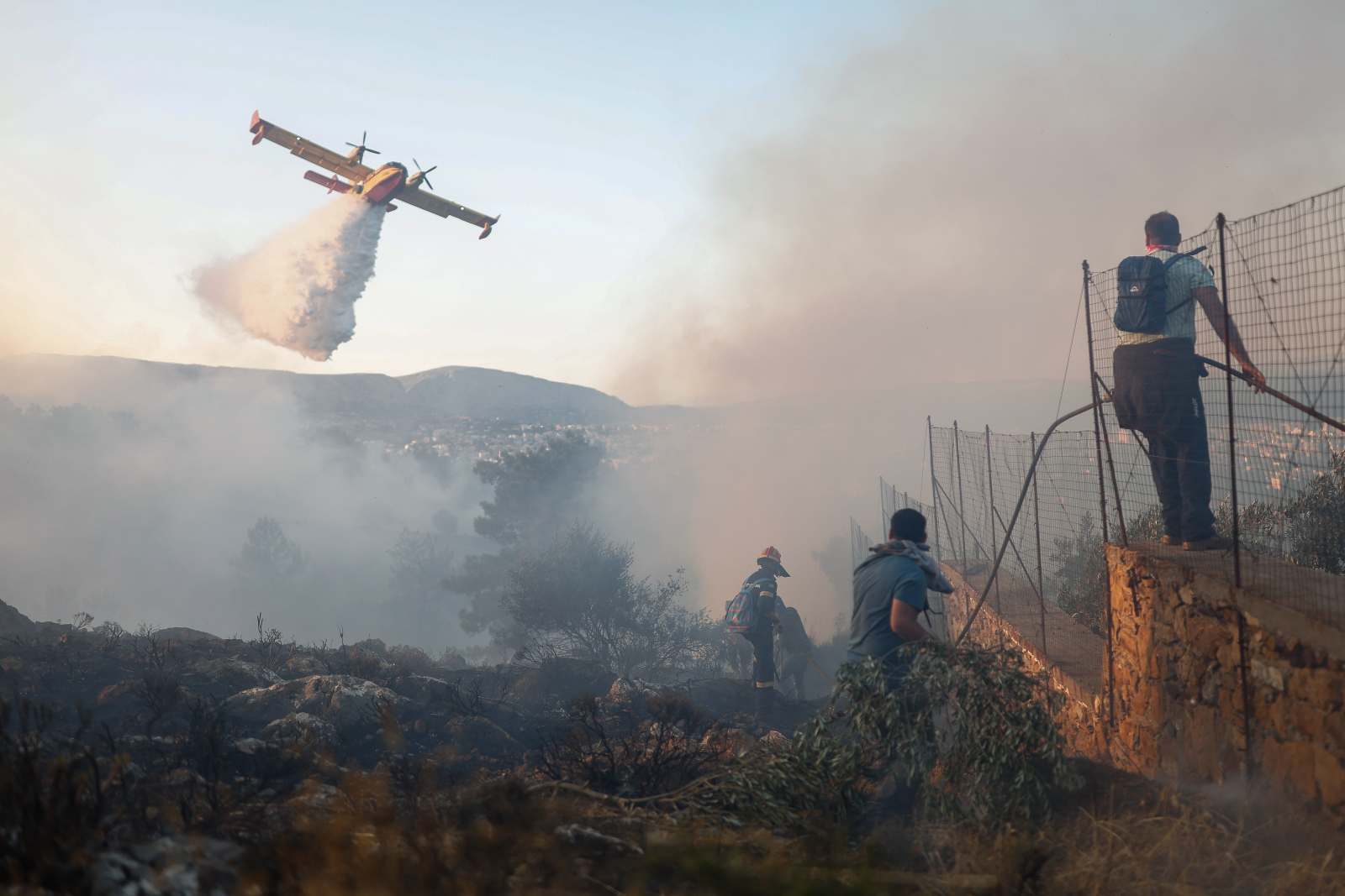 Οριοθετήθηκε η φωτιά στο Κοπανάκι Μεσσηνίας – 48 πυρκαγιές το τελευταίο 24ωρο στη χώρα