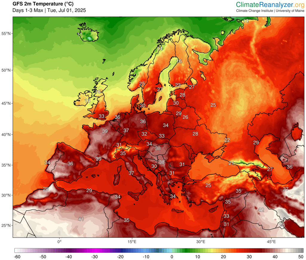 Καιρός – Κολυδάς: Τι είναι ο «θερμικός θόλος», πώς εκτοξεύει την θερμοκρασία