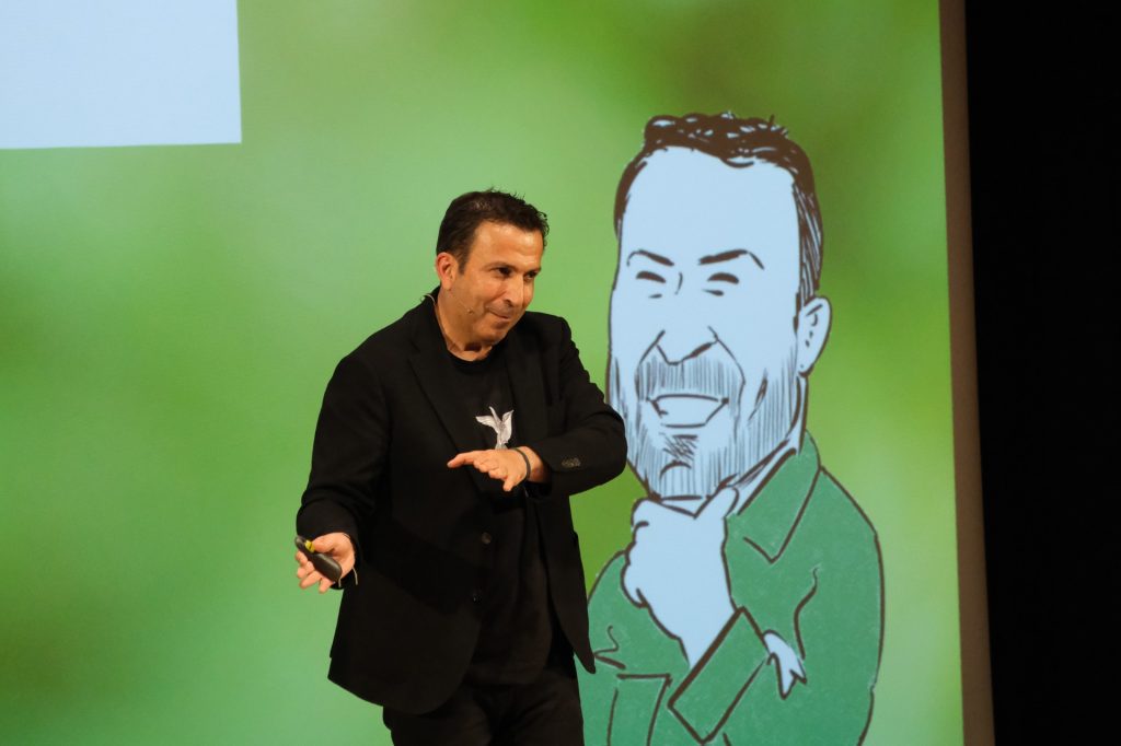 Γέμισε το αμφιθέατρο του ινστιτούτου Γκαίτε ο σόσιαλ Ντέμοκρατ [εικόνες]