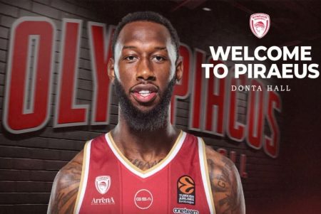 Παίκτης του Ολυμπιακού ο Ντόντα Χολ
