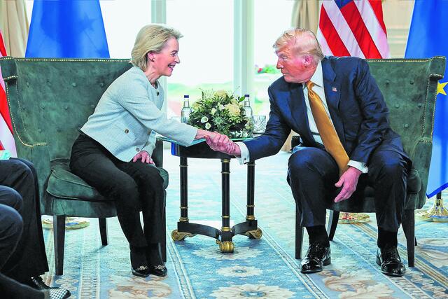 Γροιλανδία: «Στον αέρα» η εκεχειρία Τραμπ & φον ντερ Λάιεν – Πού θα χτυπήσουν τα 93 δισ. των αντιποίνων