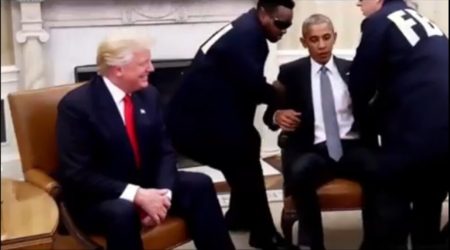Βίντεο-πρόκληση από Τραμπ: Η σύλληψη Ομπάμα στο Λευκό Οίκο βάζει φωτιά στο διαδίκτυο