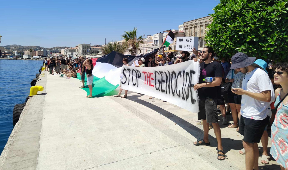 Σύρος: Διπλωματική κινητοποίηση για το «μπλόκο» σε κρουαζιερόπλοιο με ισραηλινούς