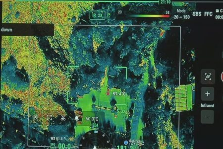 Καύσωνας: Η θερμική κάμερα έδειξε 53°C πάνω από το Αττικό Άλσος
