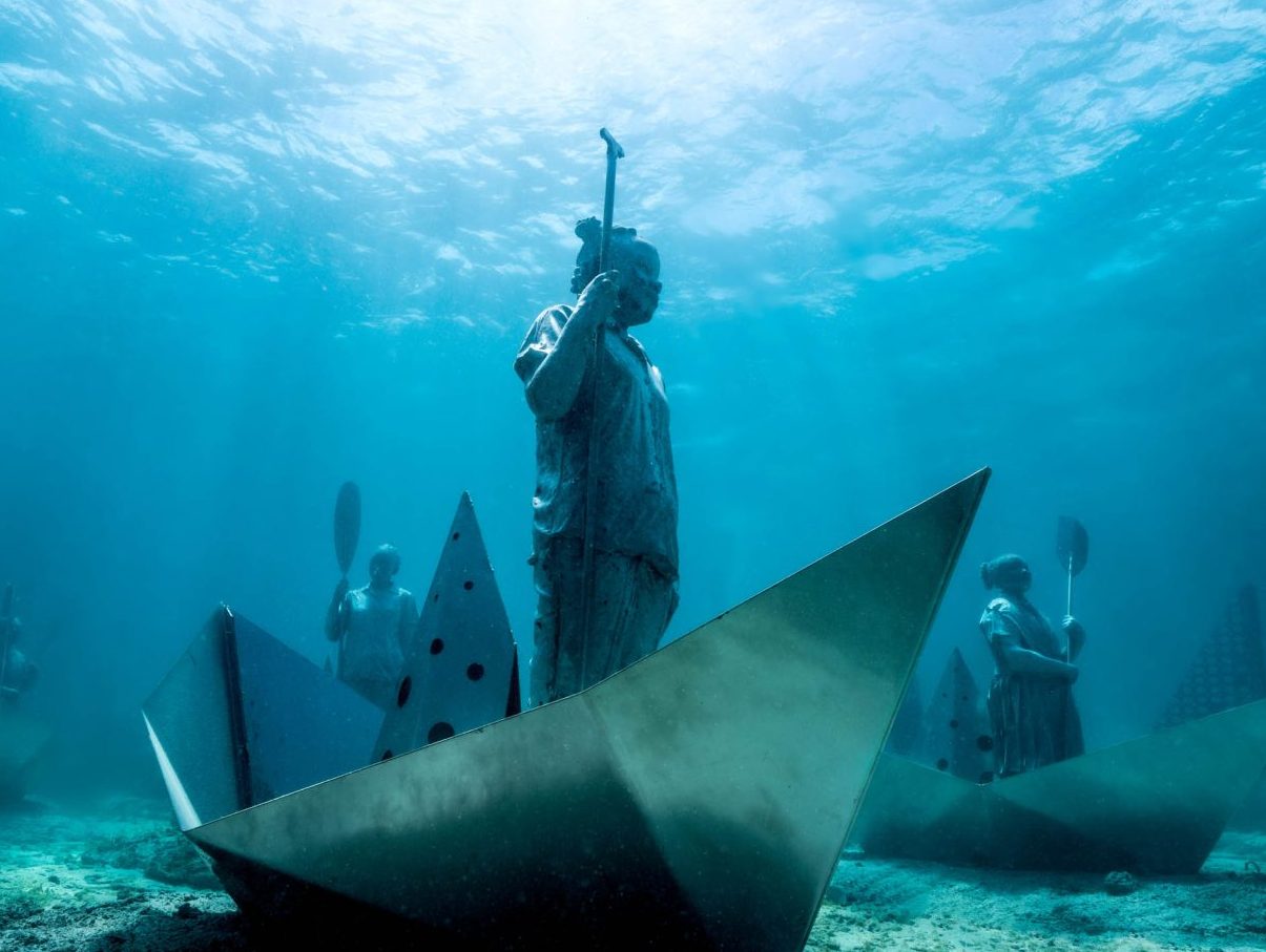 Τζέισον Ντεκέρς Τέιλορ: Όταν η τέχνη σώζει τον βυθό