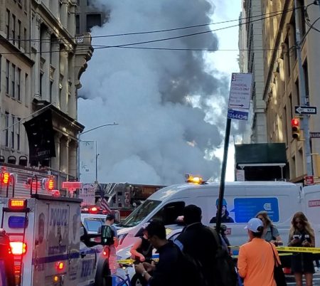 Νέα Υόρκη: Δύο τραυματίες απο έκρηξη σε κτίριο στο Μανχάταν