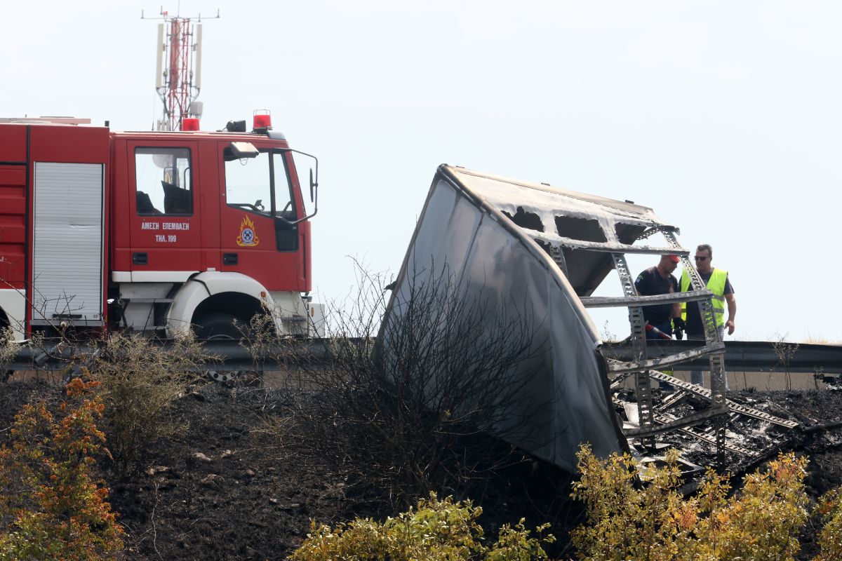 Τροχαίο στην Εγνατία: Βαριές κατηγορίες στον οδηγό του φορτηγού