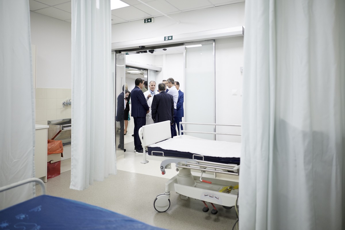 Επίσκεψη Κυριάκου Μητσοτάκη στο Ιπποκράτειο 