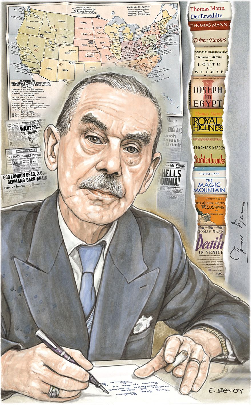 Ο Τόμας Μαν και η διαχρονική έλξη του υπερατλαντικού ταξιδιού