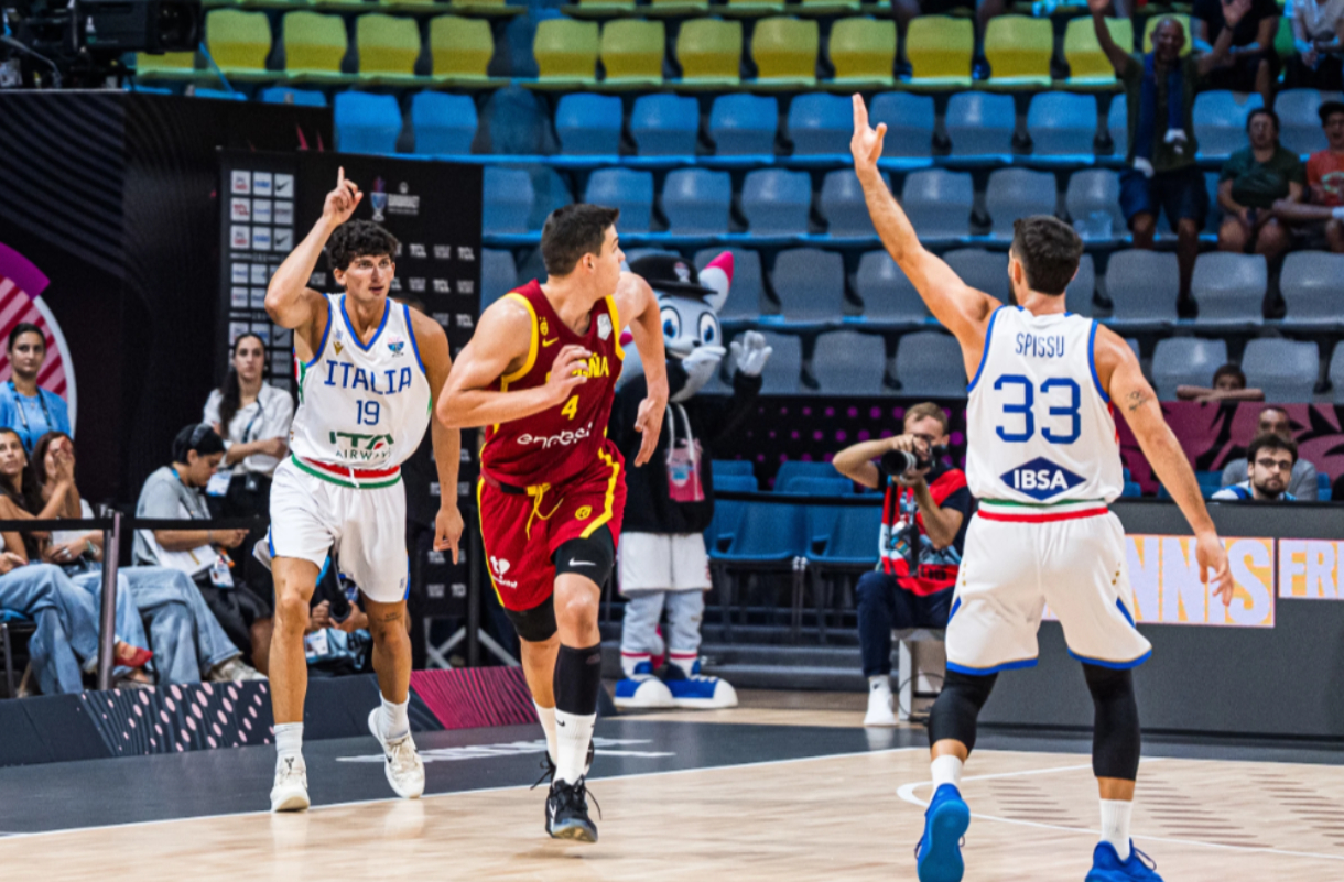 Eurobasket 2025: Η Ιταλία έβαλε σε μπελάδες την Ισπανία, ο Γιαμπουσέλε ξύπνησε τη Γαλλία