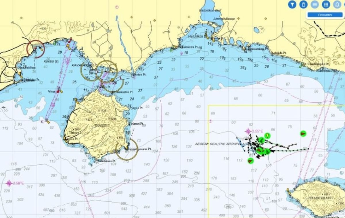 «Ήταν σε διεθνή ύδατα»: Ο χάρτης του Λιμενικού για την ένταση Ελλήνων – Τούρκων
