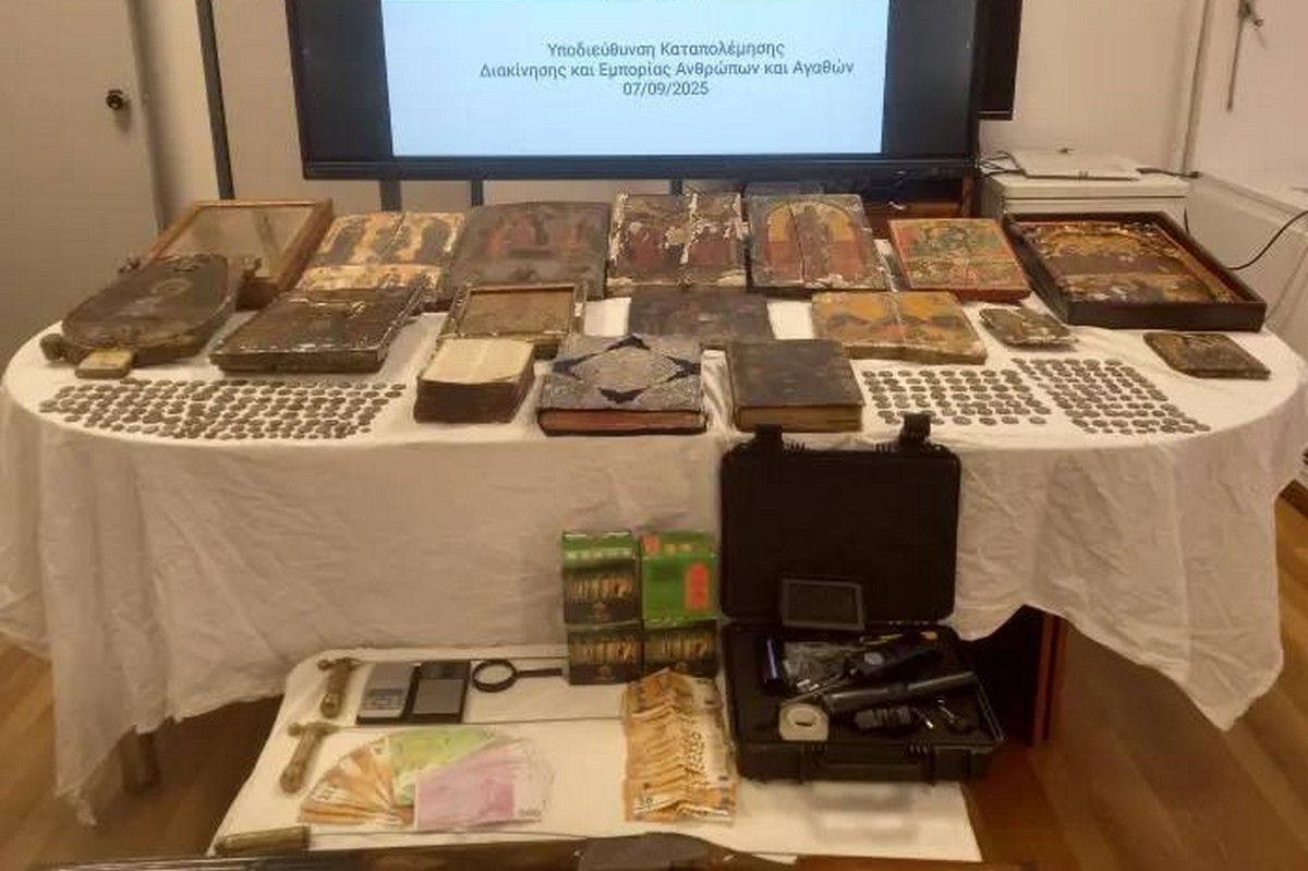 Μονή Μεγάλου Σπηλαίου: Τα ευρήματα της ΕΛΑΣ – Πώς δρούσε το κύκλωμα στα Καλάβρυτα