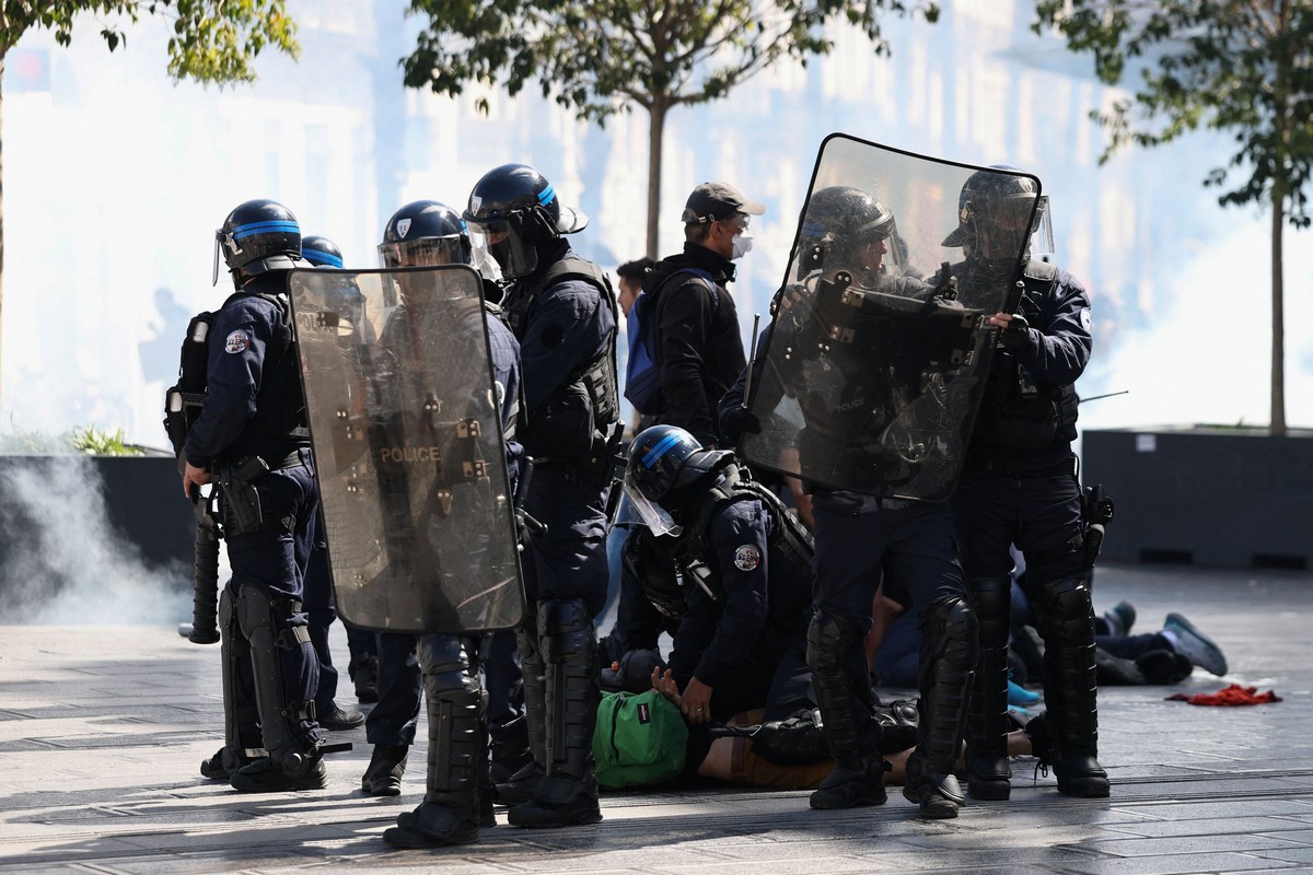 Γαλλία Παρίσι επεισόδια