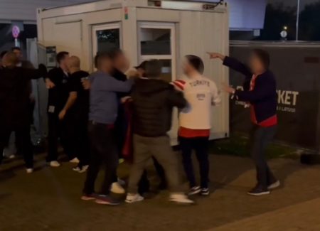 Ελλάδα – Τουρκία: Ένταση ανάμεσα σε φιλάθλους, ηρέμησαν γρήγορα τα πνεύματα