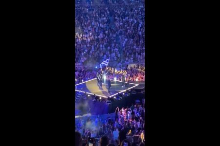 Βίσση: «Βούλιαξε» για 2η μέρα το Καλλιμάρμαρο- Η αποθέωση στην Εθνική