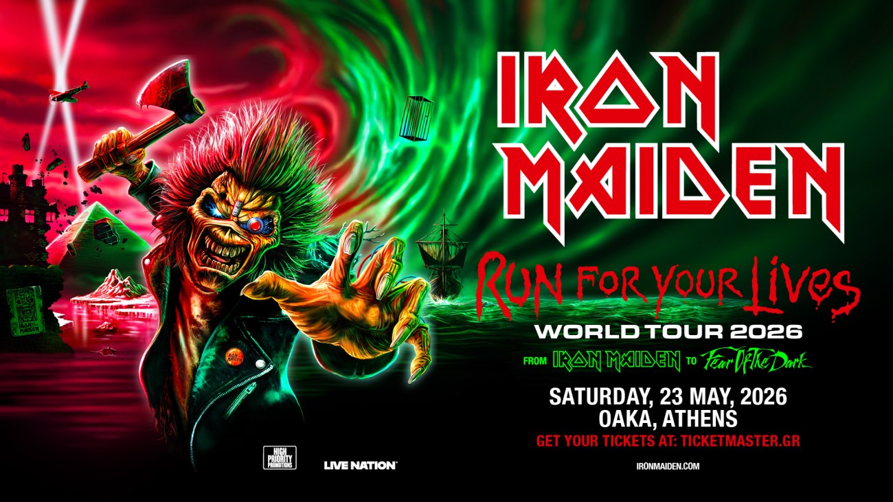Οι IRON MAIDEN επιστρέφουν στην Ευρώπη το 2026