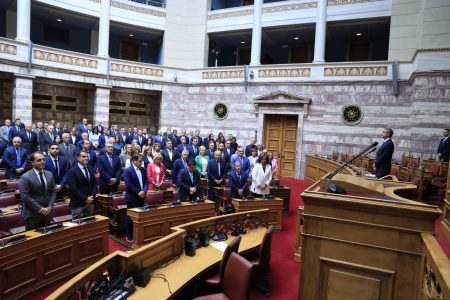 Η ομιλία του Κυριάκου Μητσοτάκη στην ΚΟ της ΝΔ