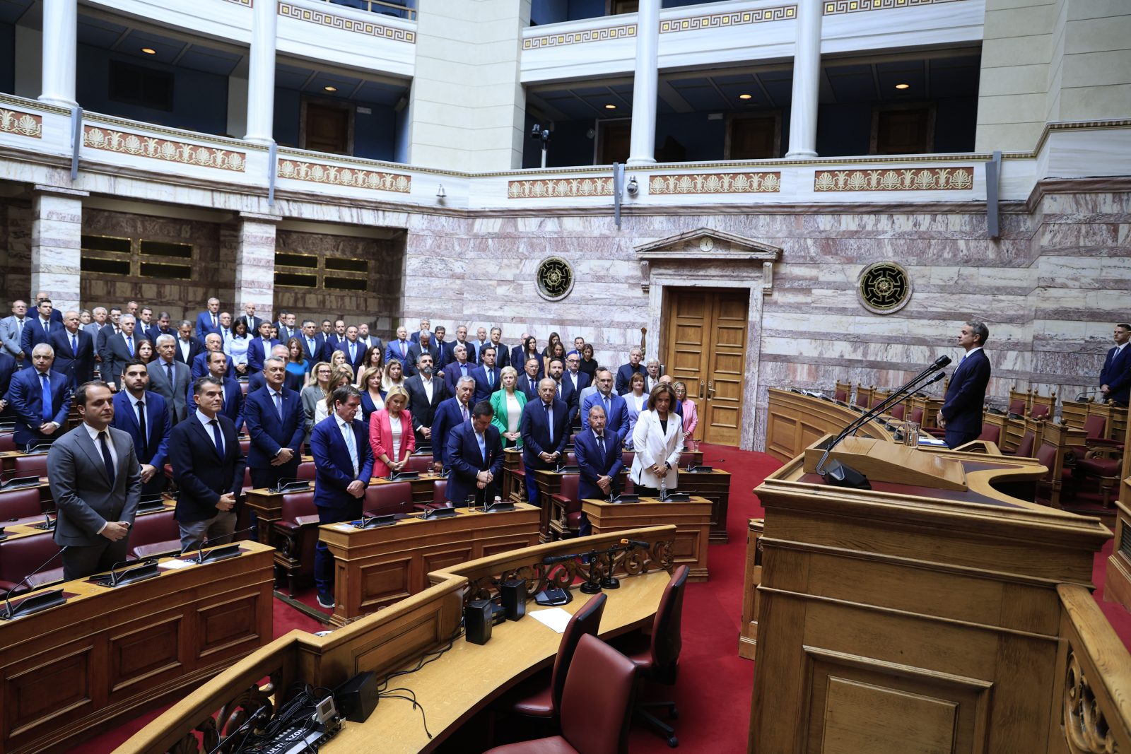 Η ομιλία του Κυριάκου Μητσοτάκη στην ΚΟ της ΝΔ