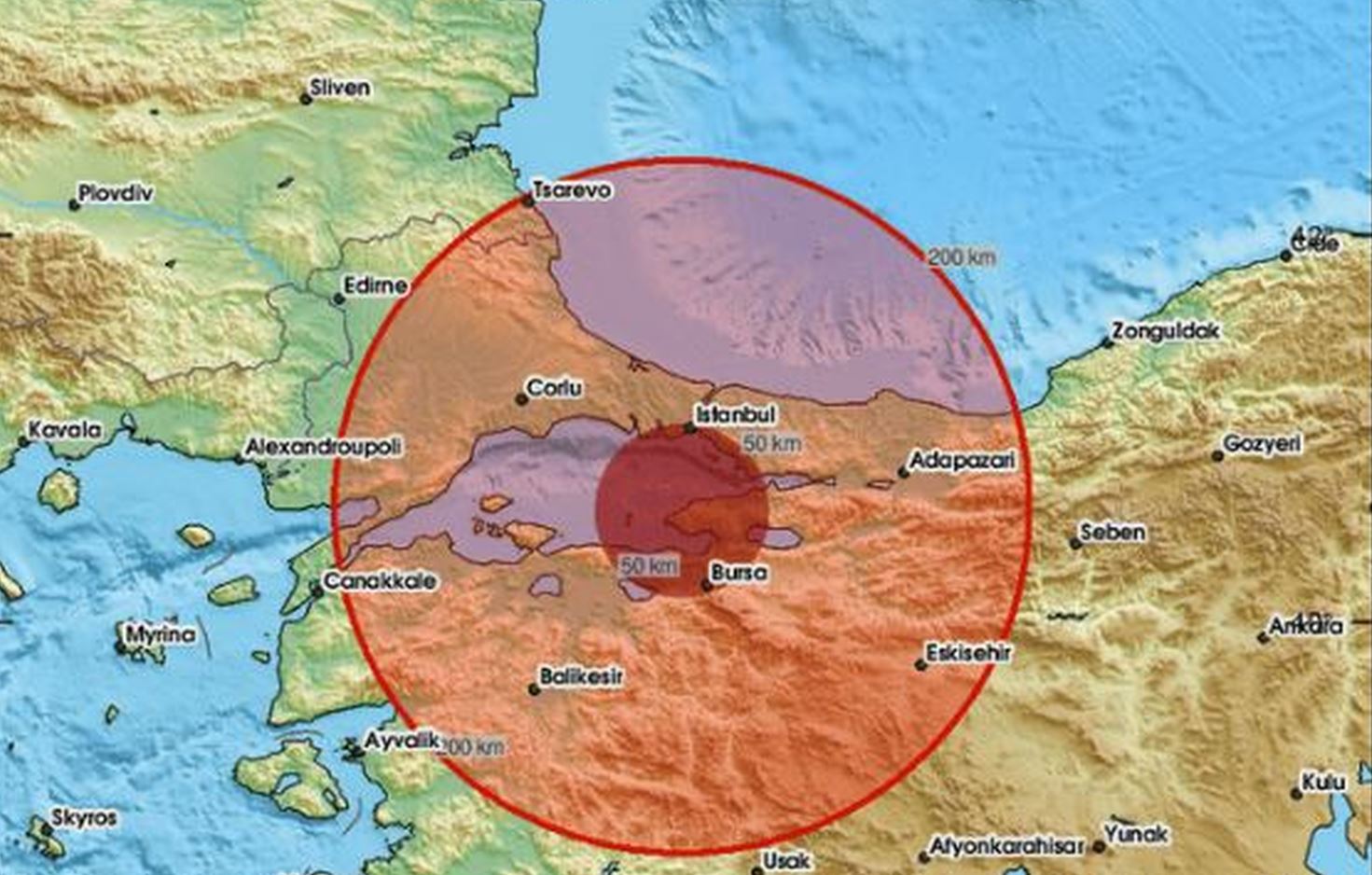 Ισχυρός σεισμός στην δυτική Τουρκία