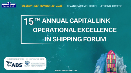 15th Annual Capital Link Operational Excellence in Shipping Forum