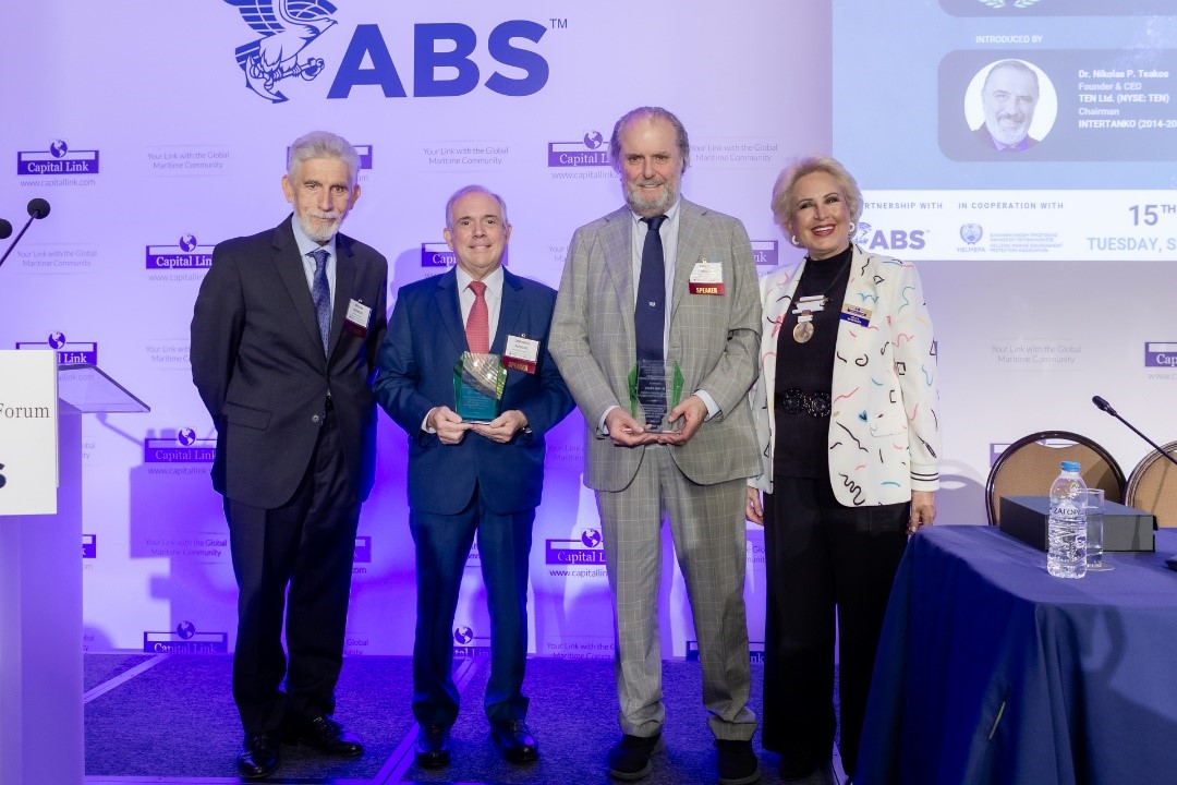 Απονομή του «2025 Capital Link Maritime Sustainability Award»