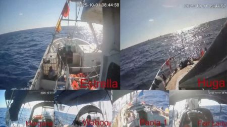 Το Global Sumud Flotilla πλησιάζει στη Γάζα- Ανησυχία για ισραηλινή επέμβαση