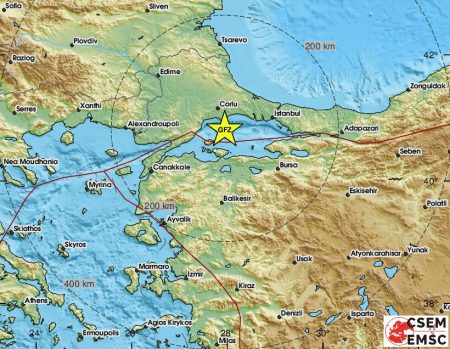 Σεισμός τώρα 5 Ρίχτερ στην Τουρκία – Αισθητός στην Κωνσταντινούπολη
