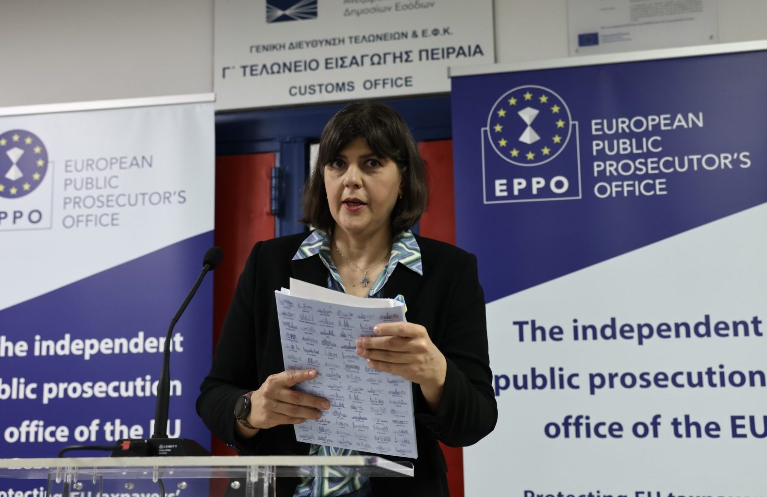 Λάουρα Κοβέσι: Αιχμές για Τέμπη, ΟΠΕΚΕΠΕ – «Αλλάξτε το Σύνταγμα για να ερευνώνται οι πολιτικοί»